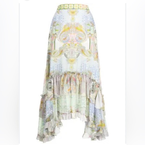 Alexis tiered maxi skirt - Picture 2 of 7